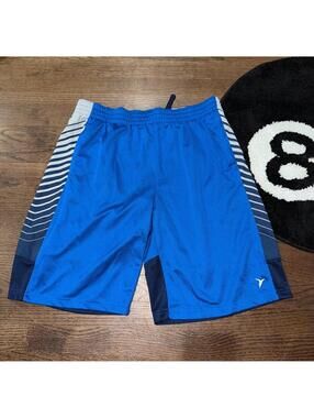Old Navy Active Go Dry Athletic Basketball Shorts Mens LG Vintage Y2K 90s